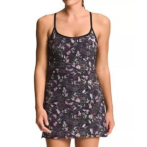 The North Face Arque Hike Dress Black Floral Butterfly Print Plus Size 3X